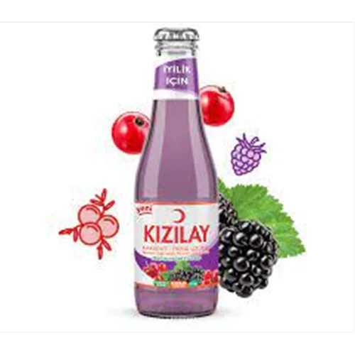 KIZILAY KARADUT VE FRENK ÜZÜMÜ 200ML