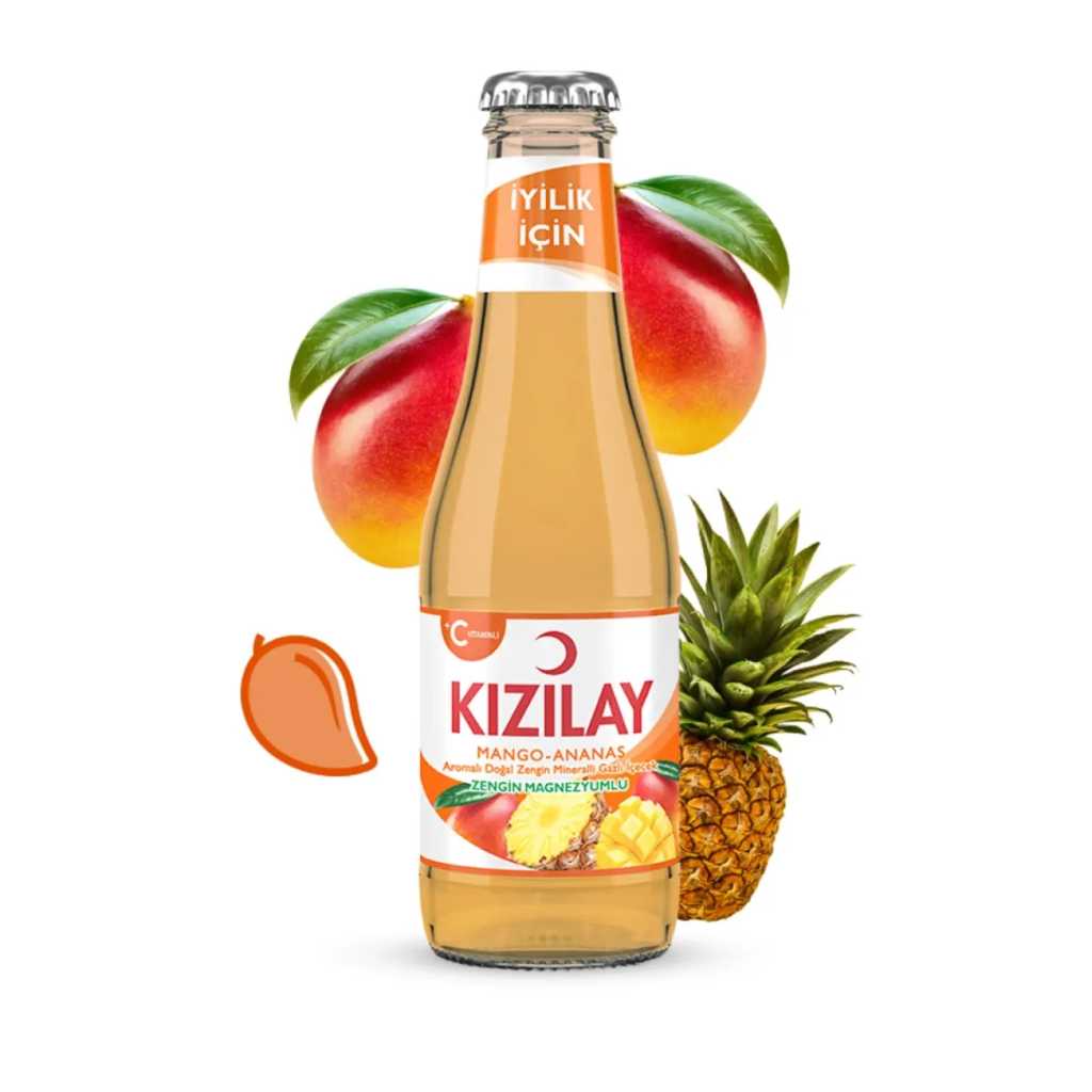 KIZILAY MANGO ANANAS MADEN SUYU