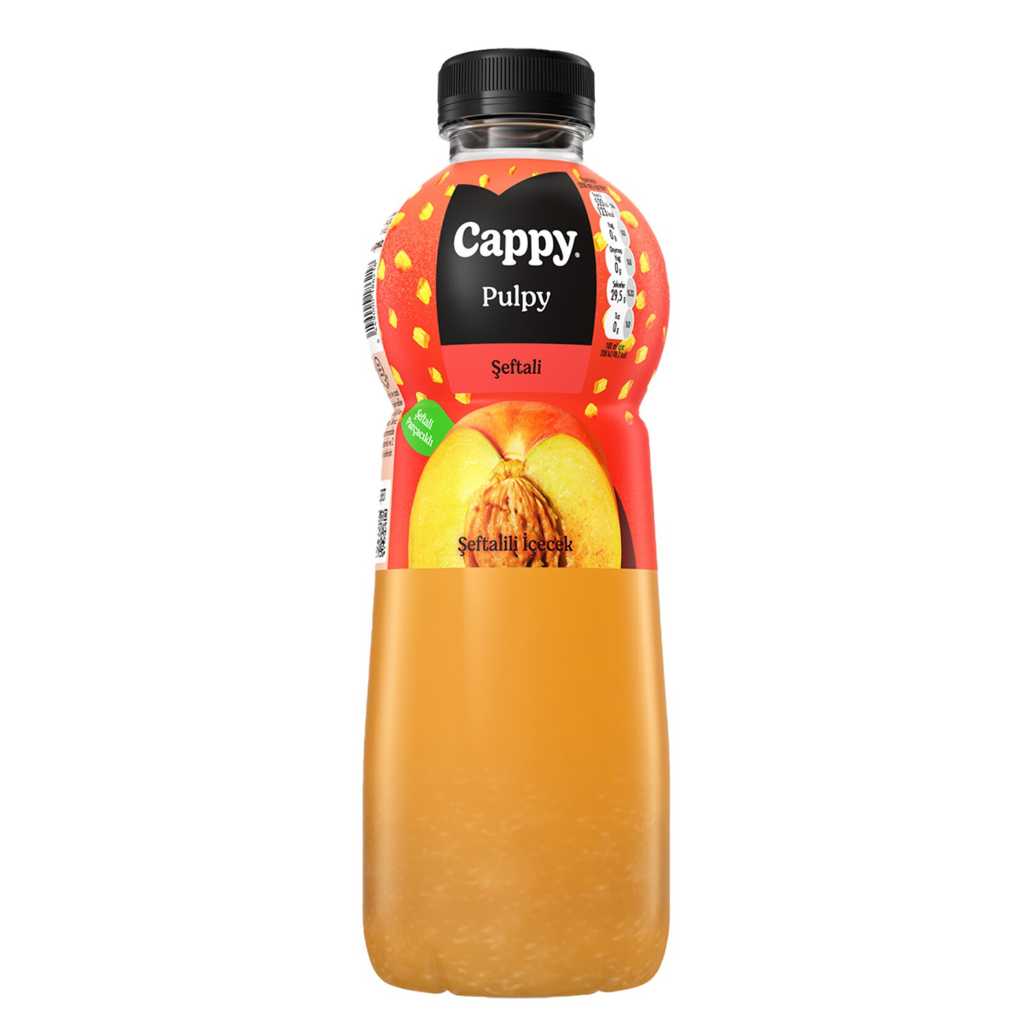 CAPPY ŞEFTALİ PET 1 LT