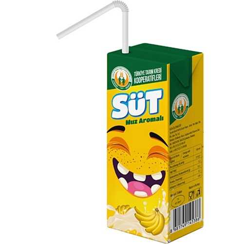 KOOP. MUZ AROMALI SÜT 200ML