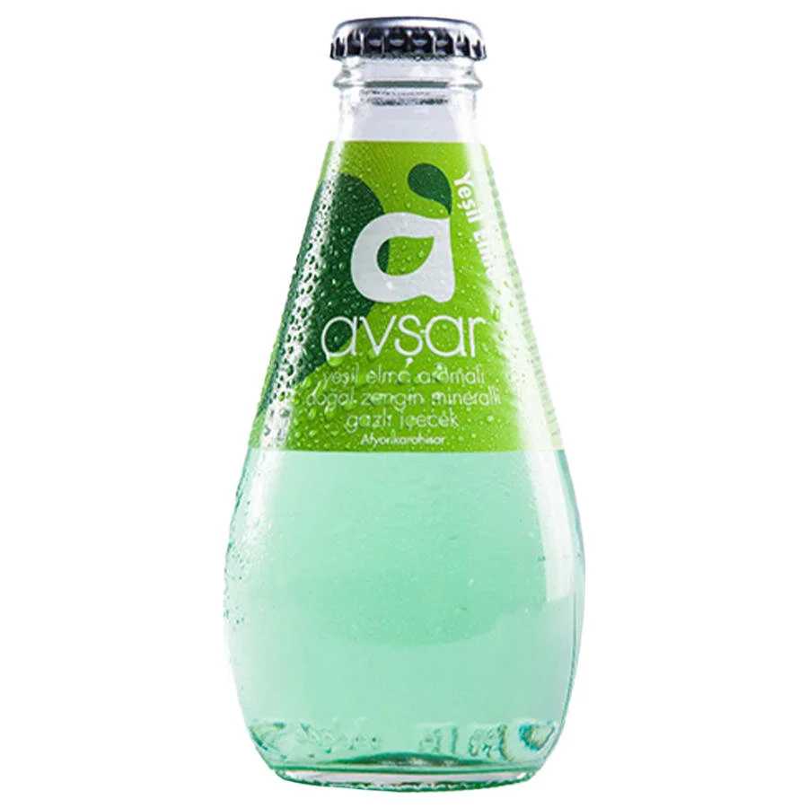 AVŞAR YEŞİL ELMA AROMALI MADEN SUYU 200ML