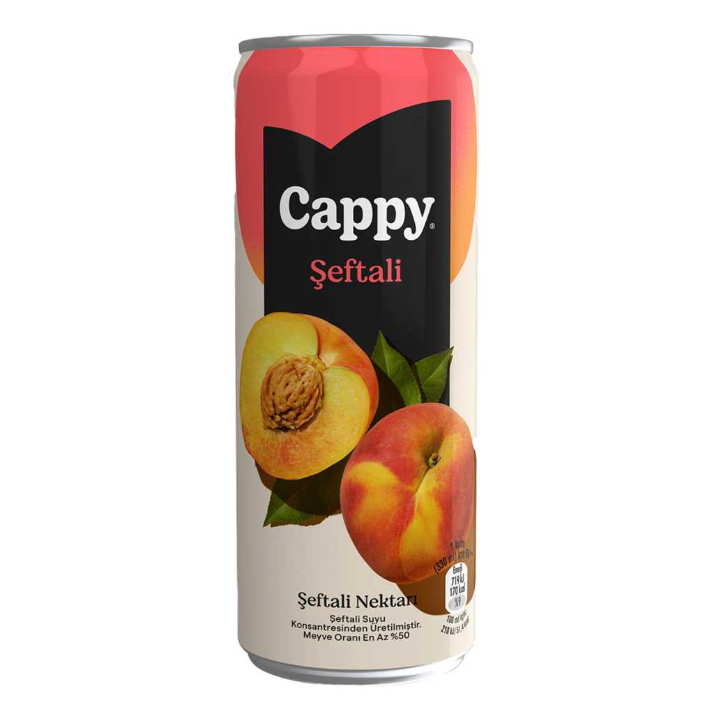 CAPPYŞEFTALİ 330ML