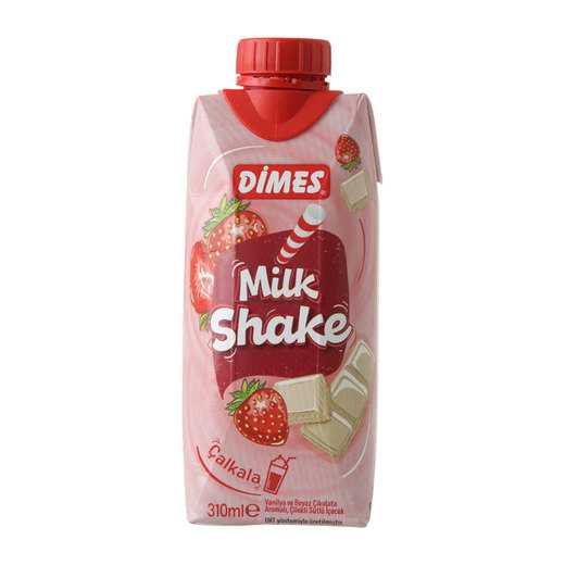 DİMES MİLKSHAKE ÇİLEK VANİLYA 310ML