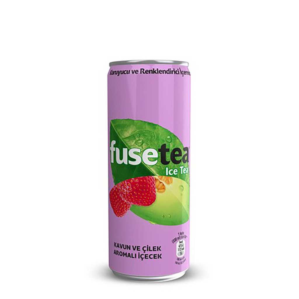 FUSETEA KAVUN-ÇİLEK KUTU 330ML