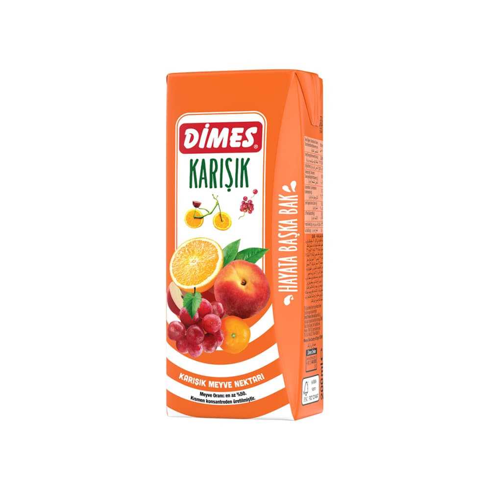 DİMES KARIŞIK NEKTARİ LEAF PAKET 200ML