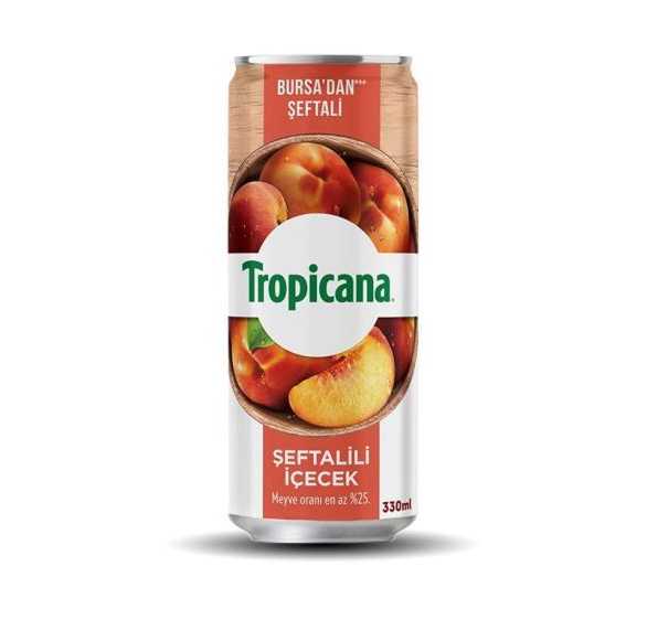 TROPİCANA ŞEFTALİ 330 ml