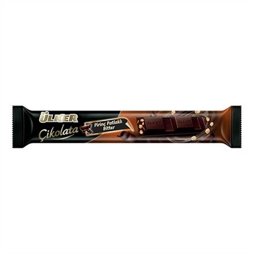 Ülker Baton Çikolata Bitter Pirinç Patlağı