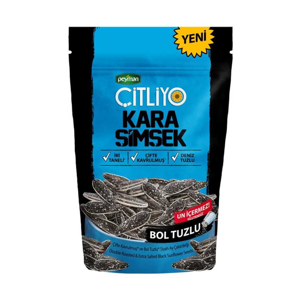 PEYMAN KARA ŞİMŞEK BOL TUZLU 180GR