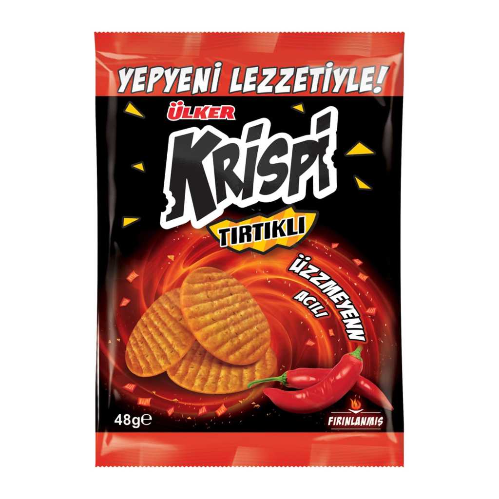 ÜLKER KRİSPİ TIRTIKLI KR. ACILI 48GR