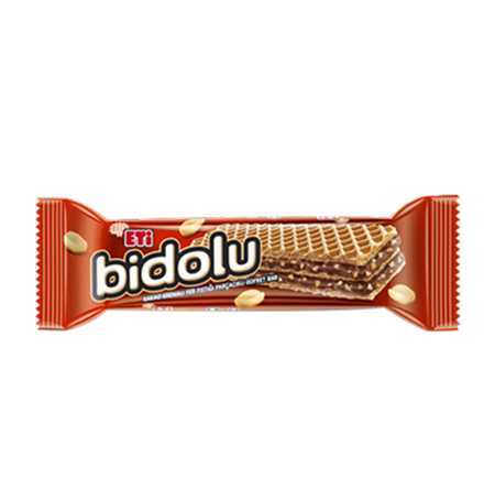 Eti Bidolu Kakao Kremalı Ve Yer Fıstığ Parçacıklı Gofret