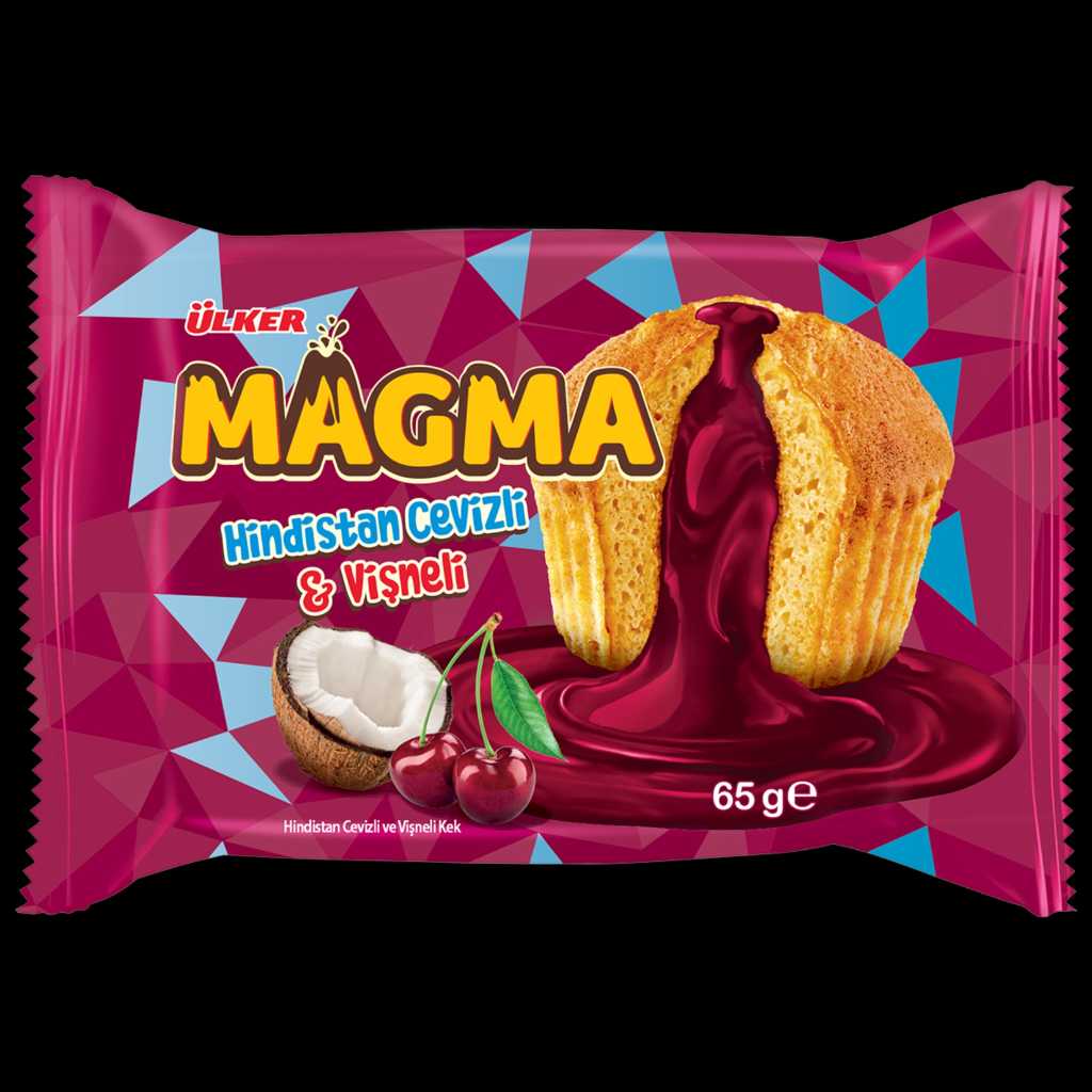 ÜLKER DANKEK MAGMA HİNDİSTAN CEVİZLİ VİŞNE 65GR