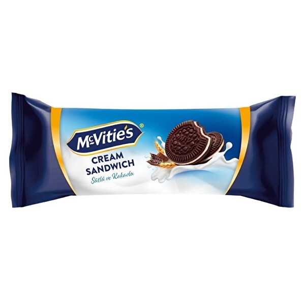 McVitie's Sütlü&Kakaolu Kremalı Bisküvi 90 Gr