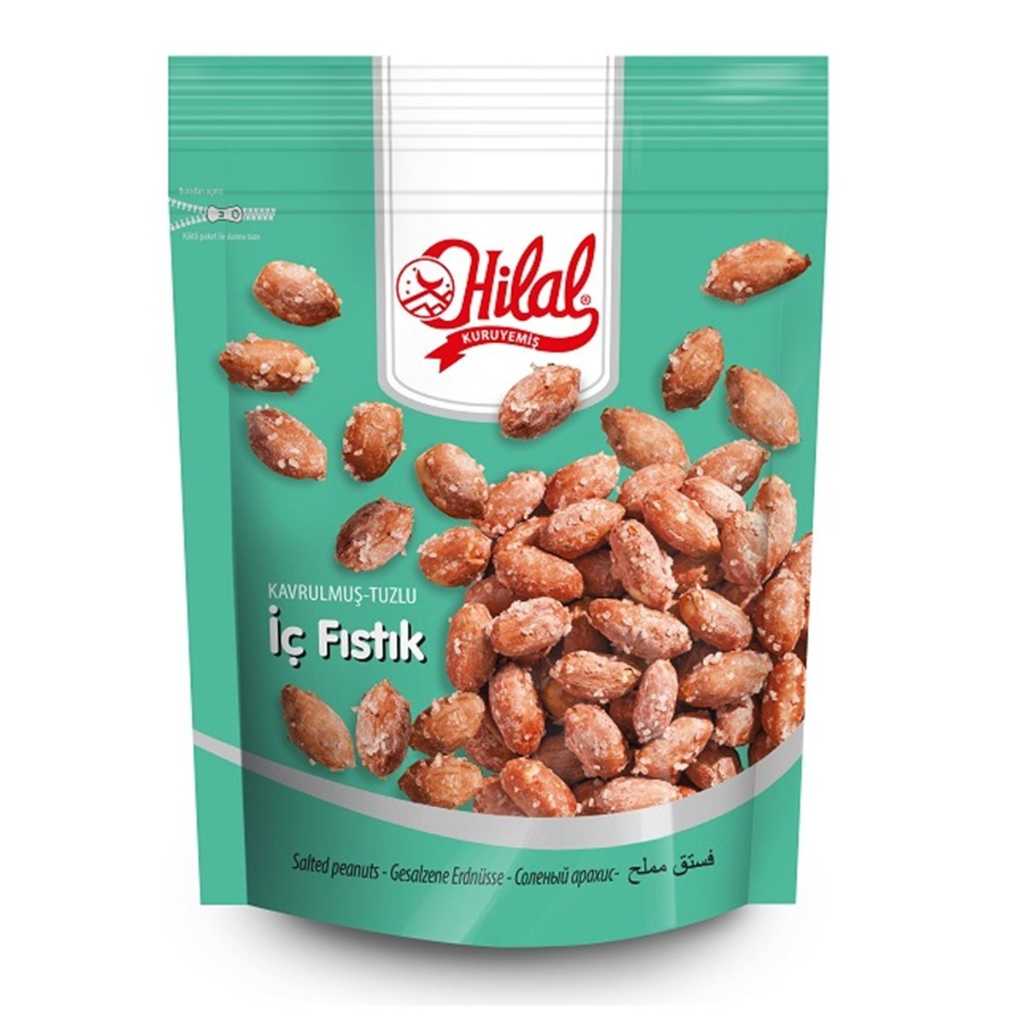 HİLAL 250GR BASKISIZ TUZLU İÇ FISTIK