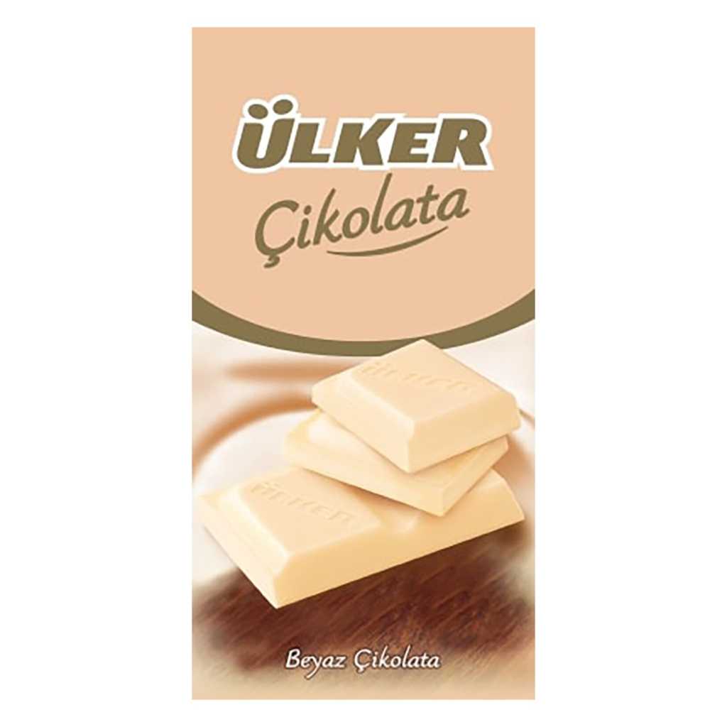 Ülker Çikolata Beyaz Tablet 70gr