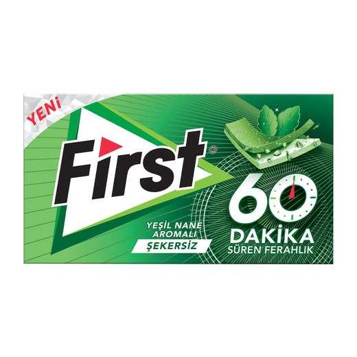 FİRST 60DK YEŞİL NANE AROMALI 27GR