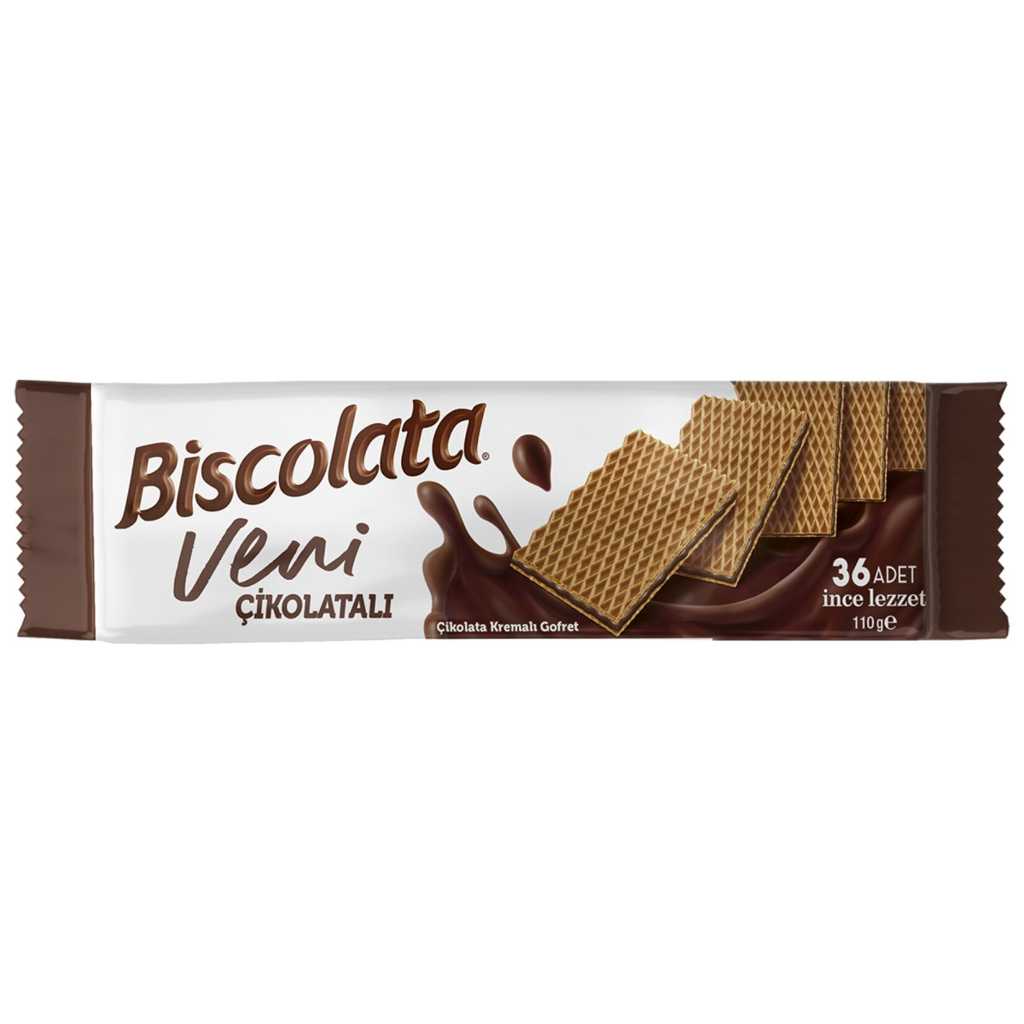 BİSKOLATA VENİ CİKİLATALİ GOFRET 110GR.