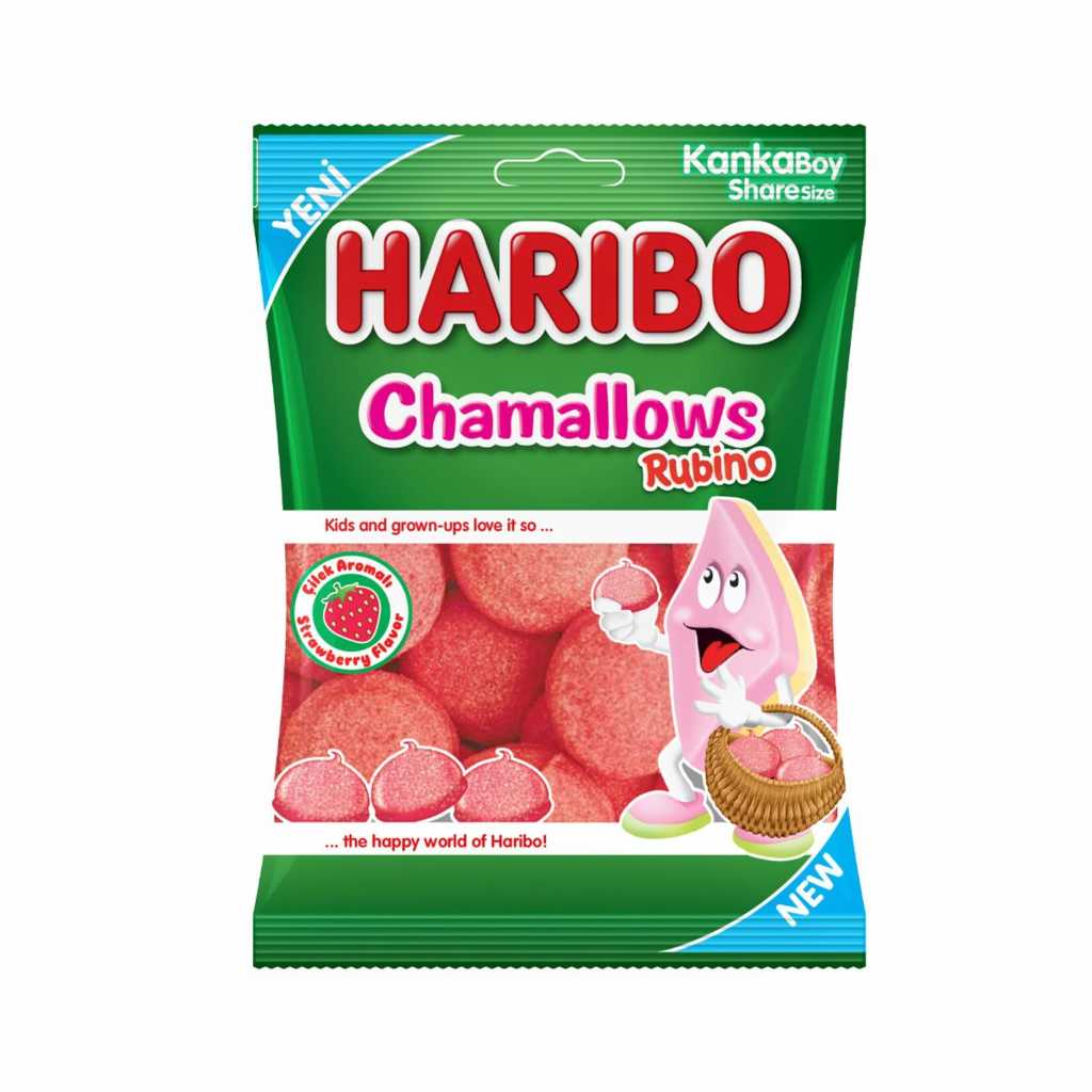 HARİBO CHAM RUBİNO ÇİLEK AROMALI
