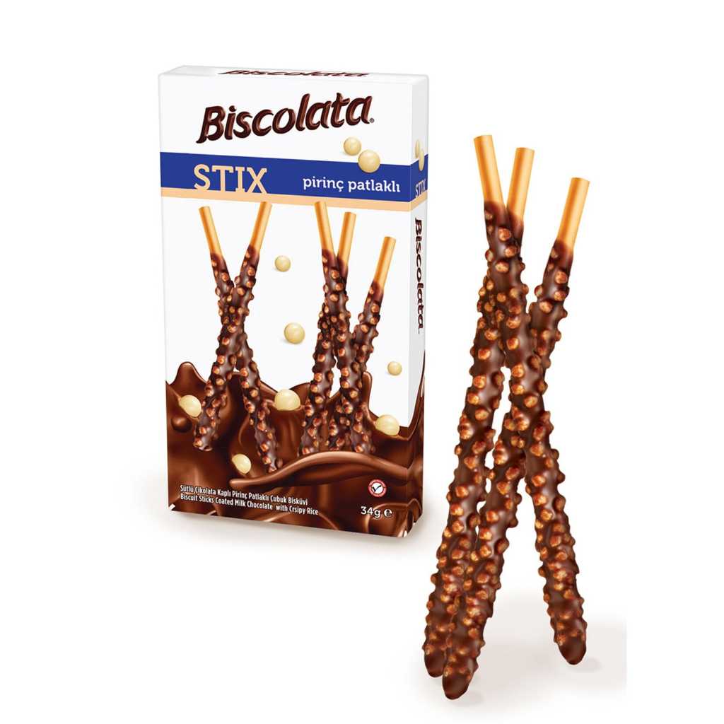 ŞÖLEN STIX PİRİNÇ PATLAKLI 34GR