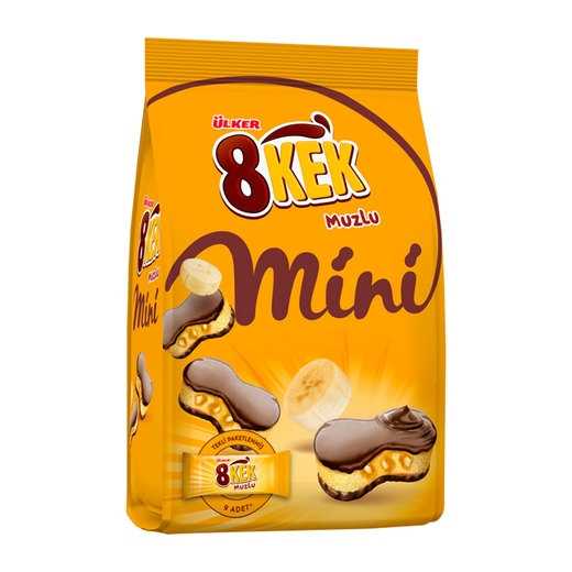 8 Kek Mini Muzlu 162g