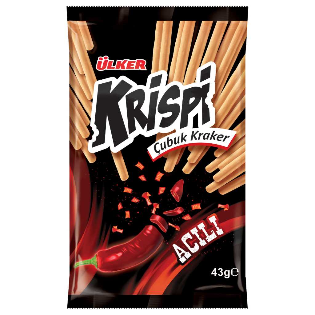 ÜLKER KRISPI ACI CUBUK KRAKER 43GR