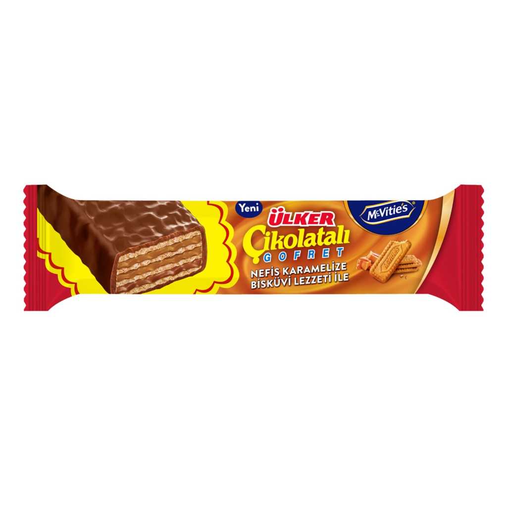 ÜLKER ÇİKOLATALİ GOFRET 30GR