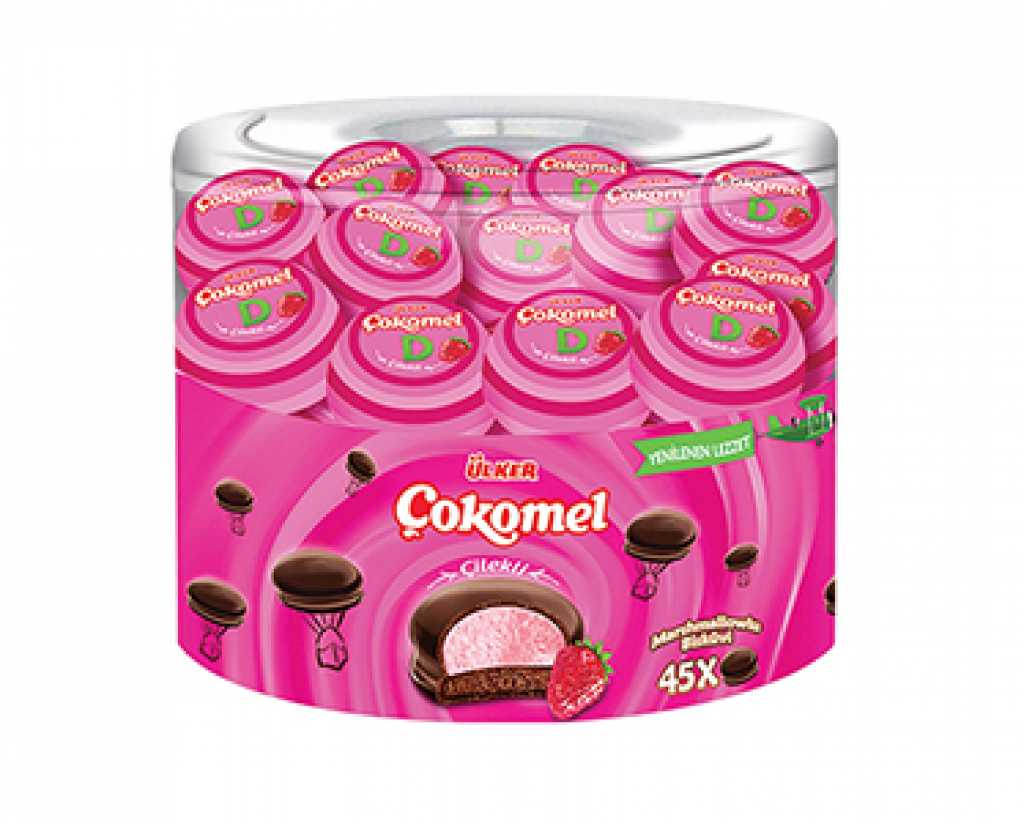 ÜLKER MARŞMELLOW ÇİLEKLİ 35AD*12GR