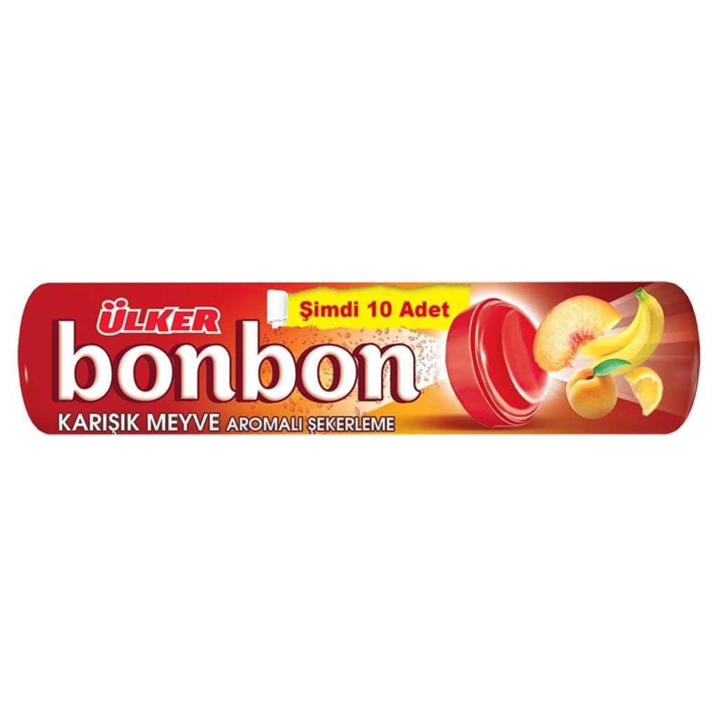 ÜLKER BONBN KARŞ. MEYVE AROMLI 36GX18X12