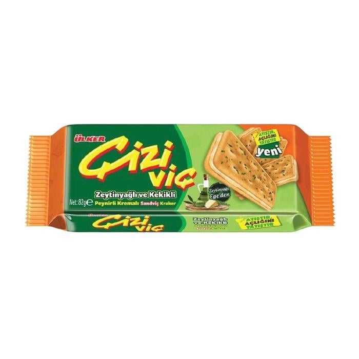 ÜLKER ÇİZİ KRAKER ZEYTİN YAĞLI KEKİK 70GR