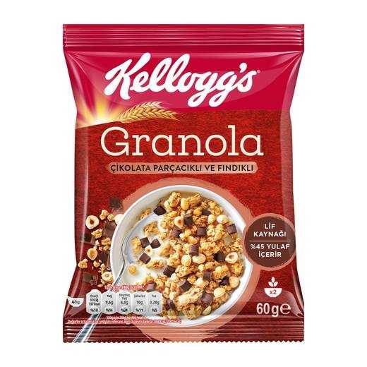 ÜLKER GRANOLA ÇİKOLATA VE FINDIK 60GR