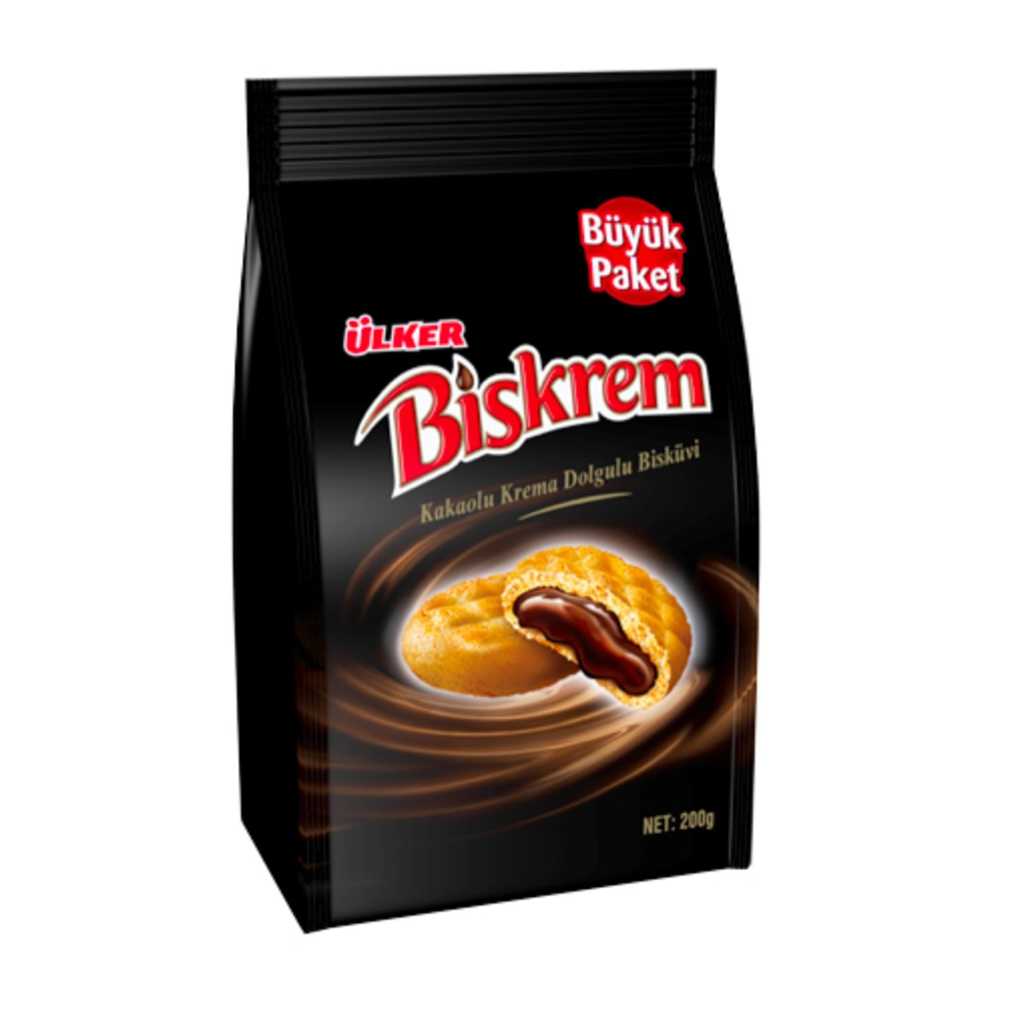 Biskrem Kakaolu Büyük Boy Poşet 200gr