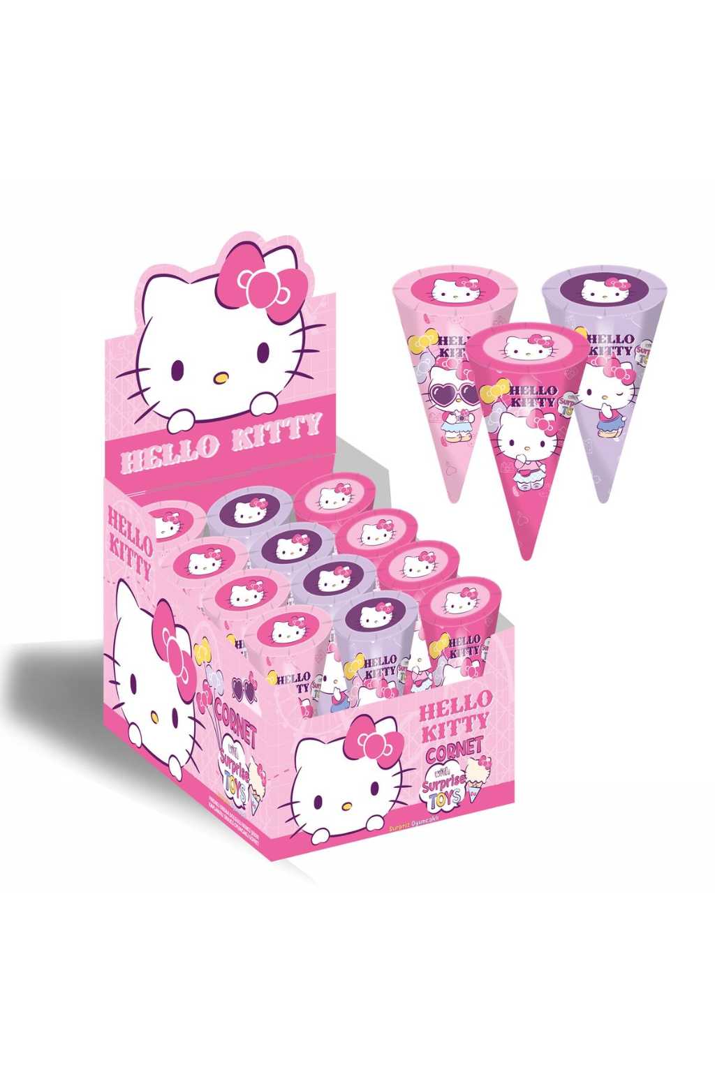 HELLO KITTY SOYUNCAKLI KORNET 25GR