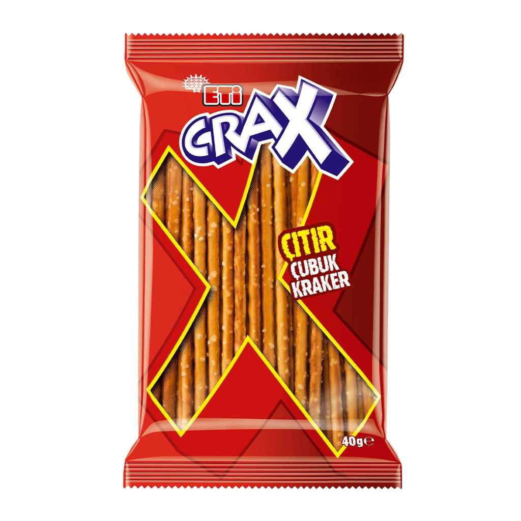 ETİ CRAX SADE CUBUK KRAKER 40GR