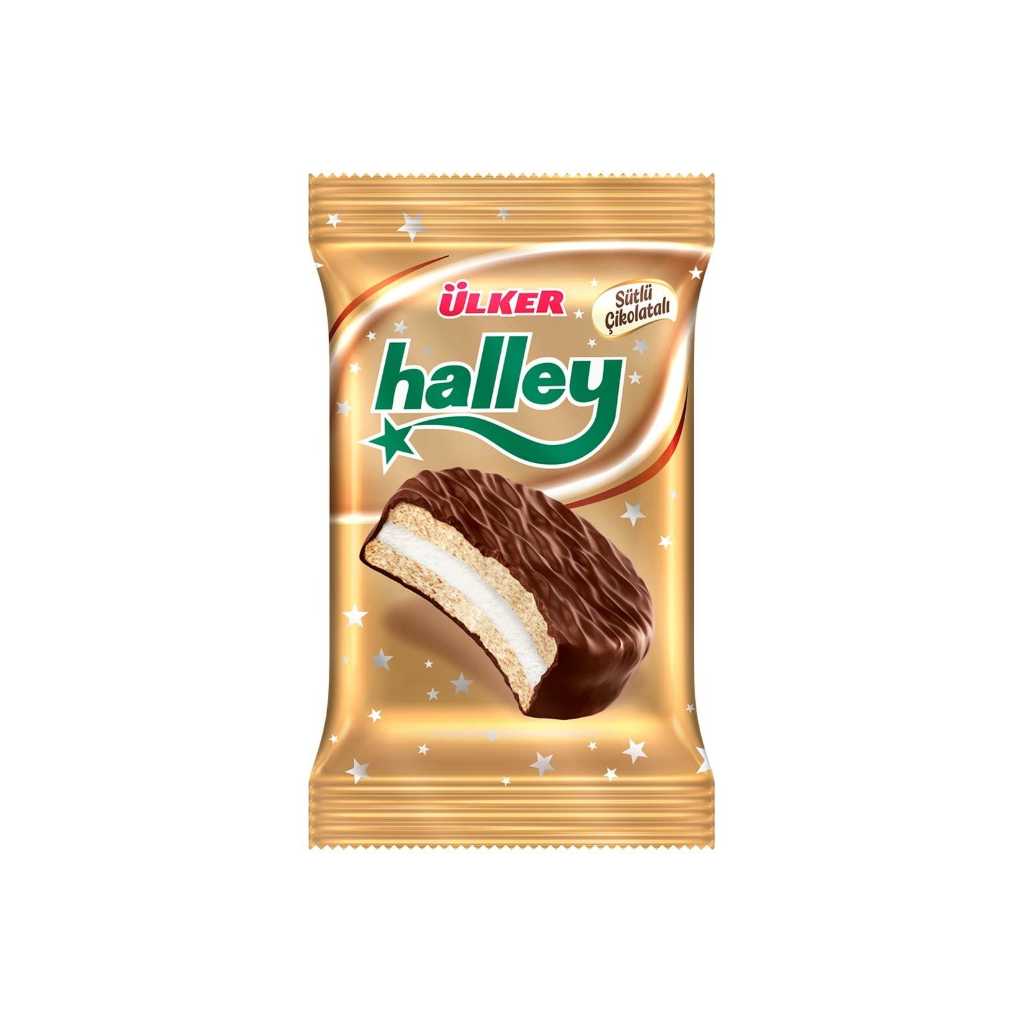 Halley Çikolata Kaplı Biskuvi 30gr