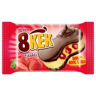 8 Kek Çilekli 55gr