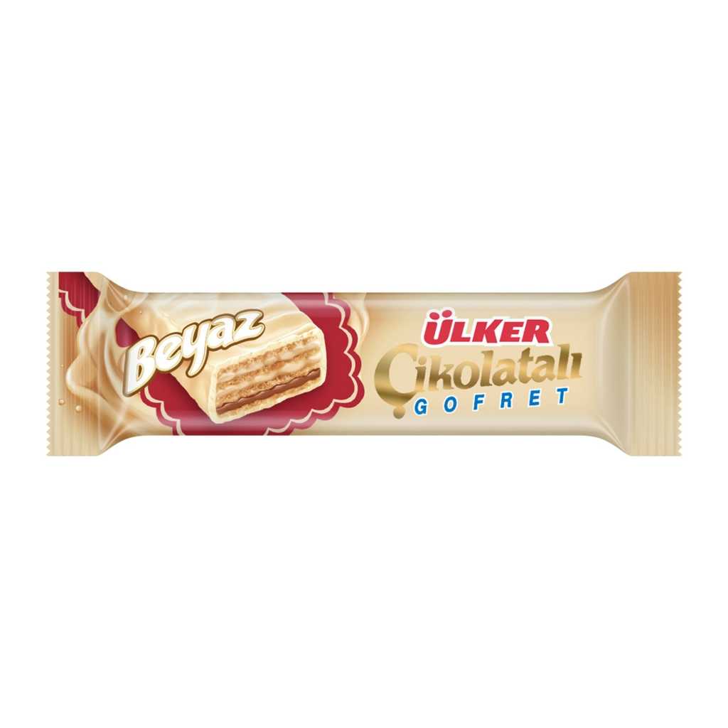 Ülker Çikolatalı Gofret Beyaz 35g