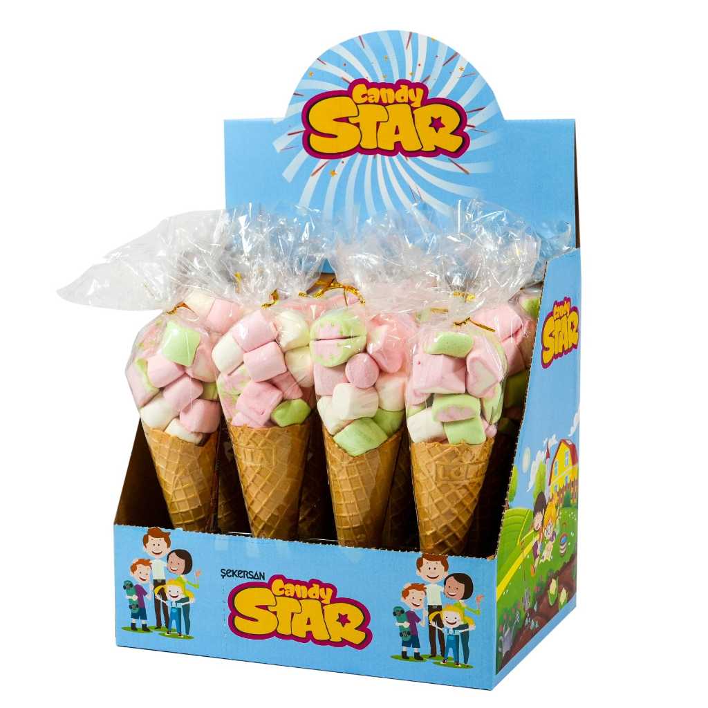 CANDY STAR KÜLAH MARŞHMALLOW 50GR