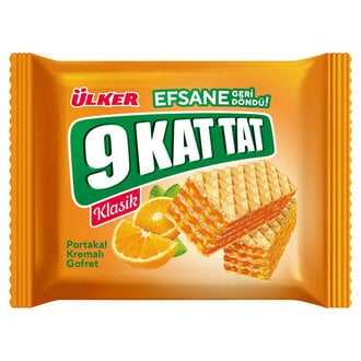 9 Kat Tat Portakalli Gofret 39g