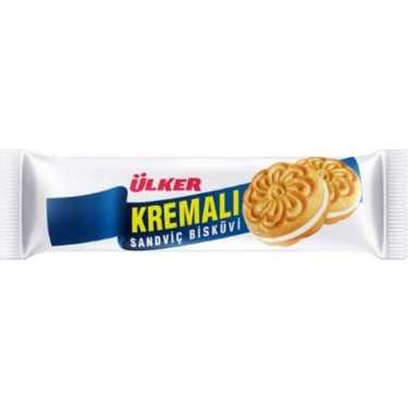 Ülker Kremalı Bisküvi Sade 61g