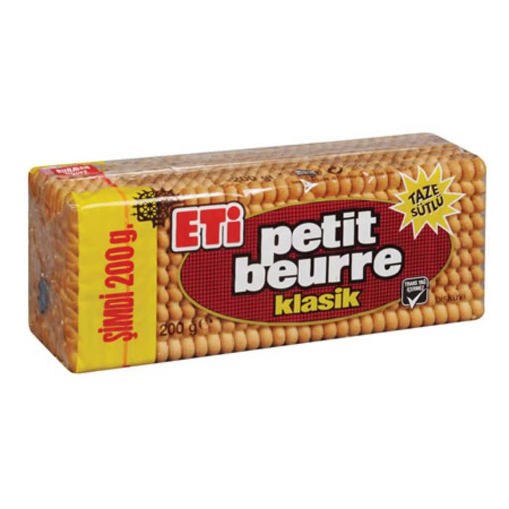 ETİ PETİT BEURRE SÜTLÜ 200GR