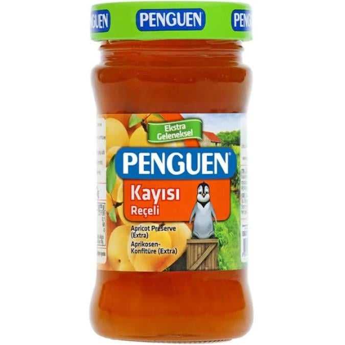 PENGUEN KAYISI REÇELİ CAM 380GR