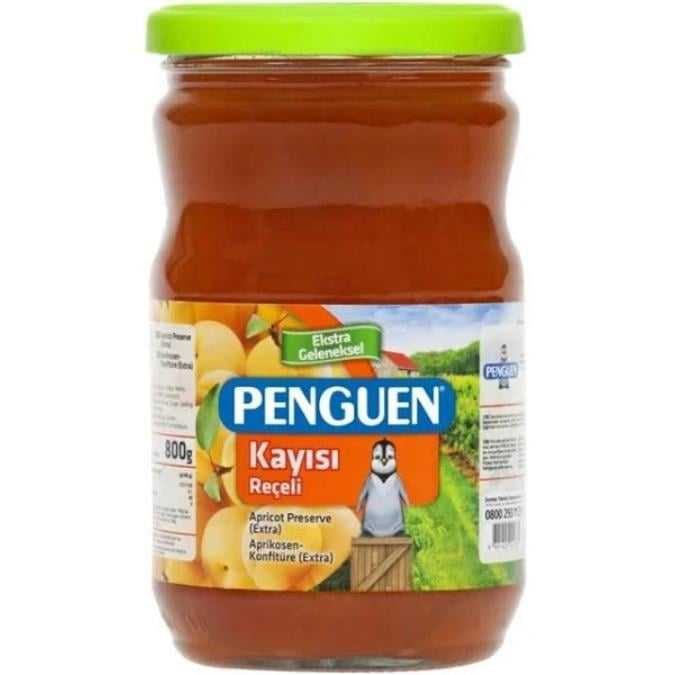 PENGUEN KAYISI REÇELİ CAM 800GR