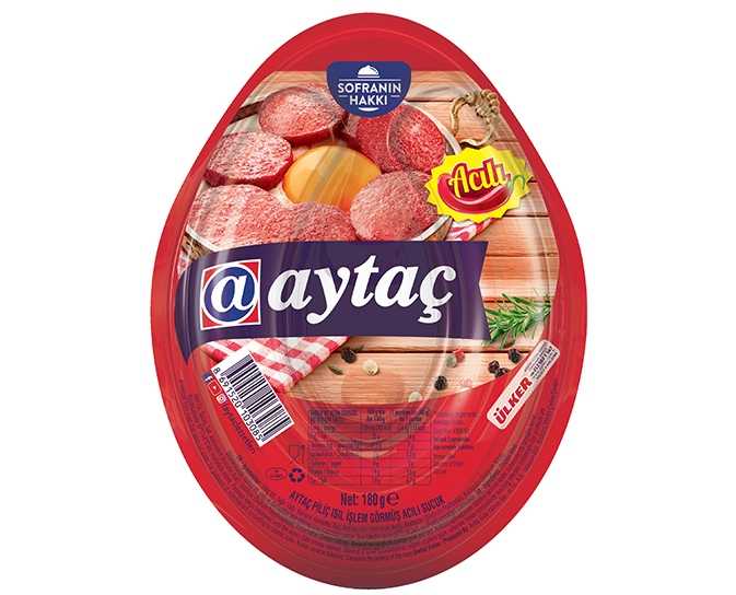 AYTAÇ PİLİÇ KANGAL SUCUK ACILI 180GR