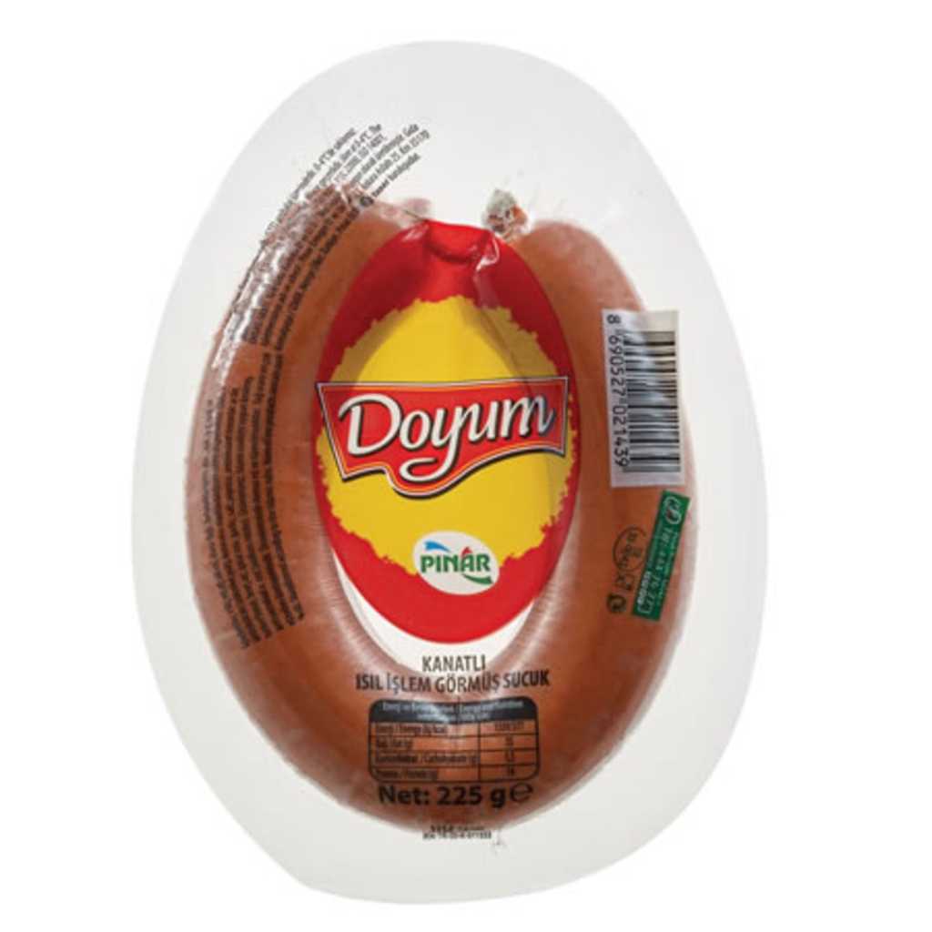 PINAR SUCUK DOYUM HİNDİ DİLİM 250GR