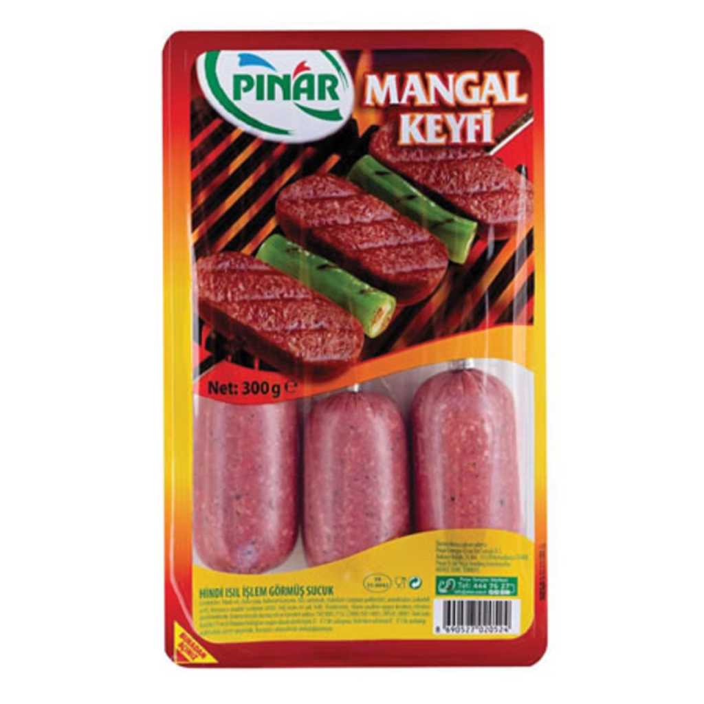 PINAR SUCUK MANGAL KEYFİ HİNDİ ACILI 225GR