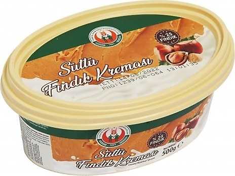 KOOP. SÜTLÜ FINDIK KREMASI %25 500GR
