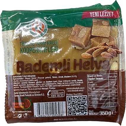 KOOP. BADEMLİ HELVA 350GR
