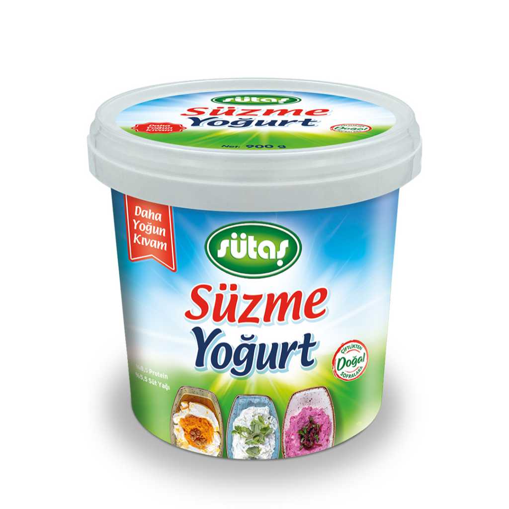 SÜTAŞ SÜZME YOĞURT DAHA YOĞUN 900GR