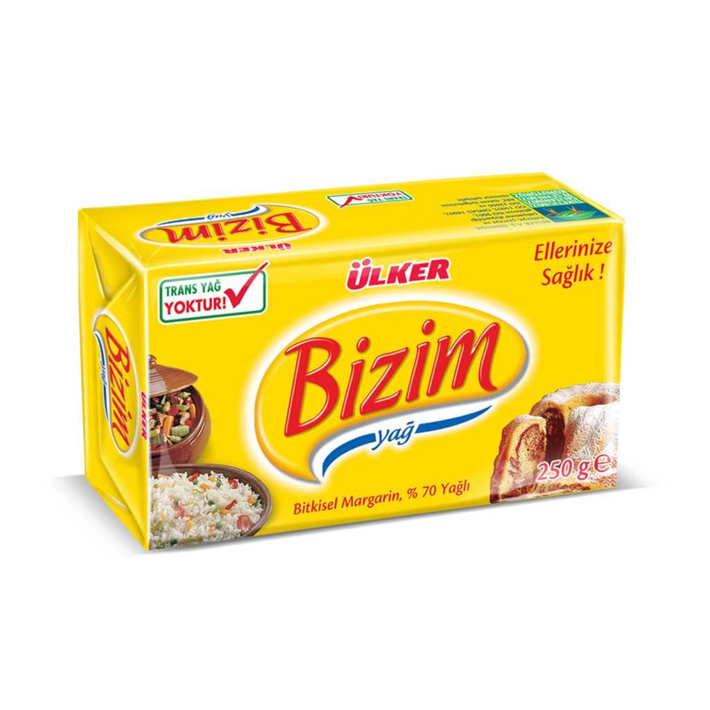 BİZİM YAĞ KLASİK MARGARİN 250GR