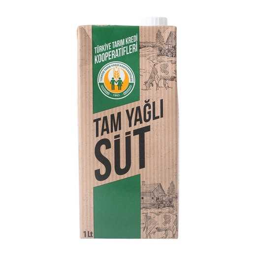 KOOP. TAM YAGLI UHT SÜT 1LT