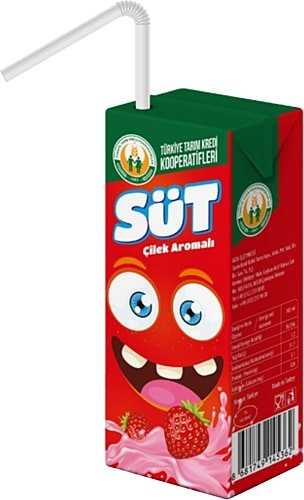 KOOP. ÇİLEK AROMALI SÜT 200ML